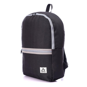 Colorful Backpack has pocket for a medium-sized water bottle. Fashionpyramid