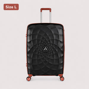 Air Trolley Black & Brown hardshell spinner suitcase - Large (28")