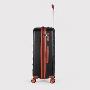 Air Trolley Black & Brown hardshell spinner suitcase - Medium (24")