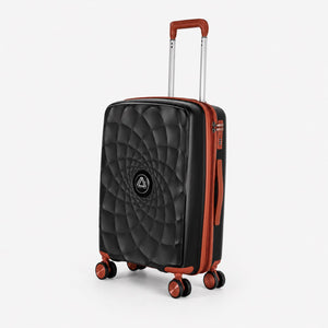 Air Trolley Black & Brown hardshell spinner suitcase - Small (20")