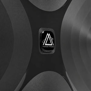 Fashion Pyramid Explore Trolley in grey – Fashion Pyramid logo badge on the shell