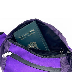 Waist bag has multiple compartments or pockets, allowing you to organize your items. Fashionpyramid