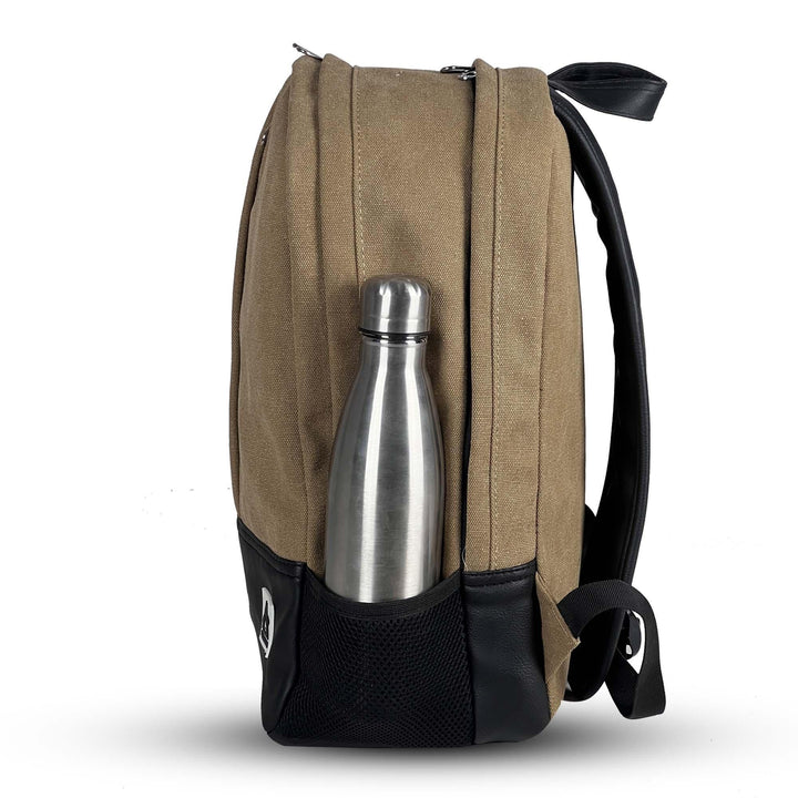 Happiness Backpack has Pocket for a medium water bottle. Fashionpyramid
