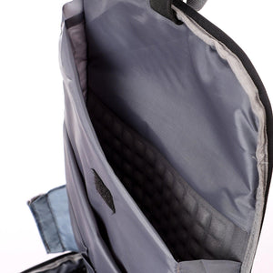 There are bubbles inside the laptop pocket to protect it.