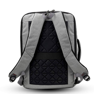Shoulders are used to support the weight of the backpack.