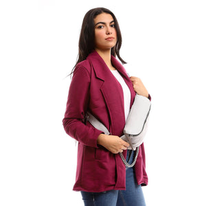 حقيبة الخصر النسائية "chain” - رمادى فاتح - Fashionpyramid