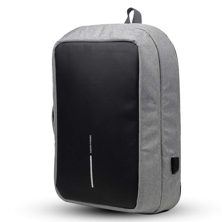  backpack designed to prevent theft and provide security to the items inside it.