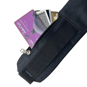 Crossbody has hidden pockets in the shoulder for credit cards and other cards. fashionpyramid