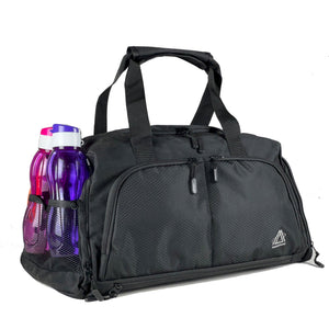 Bottle pocket of sport duffle bag from Fashionpyramid