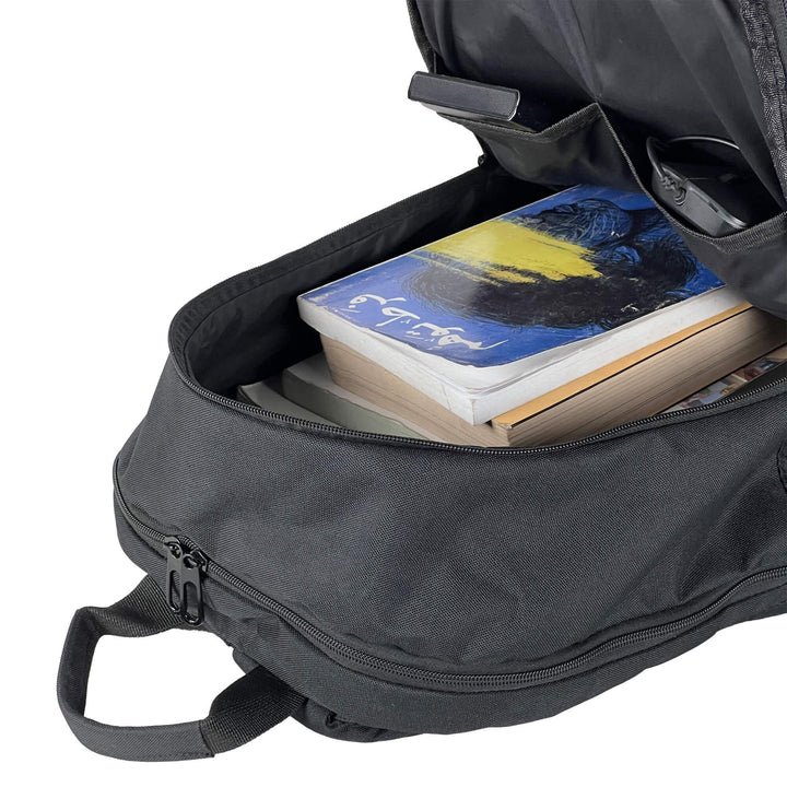 Its provides ample space to carry all the necessary gear for study ,travel  and trips.