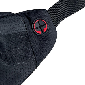 Beehive waist bag with distinctive bee nest raw material. Fashionpyramid