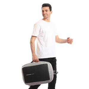 Backpack has a strong hand to carry the bag.