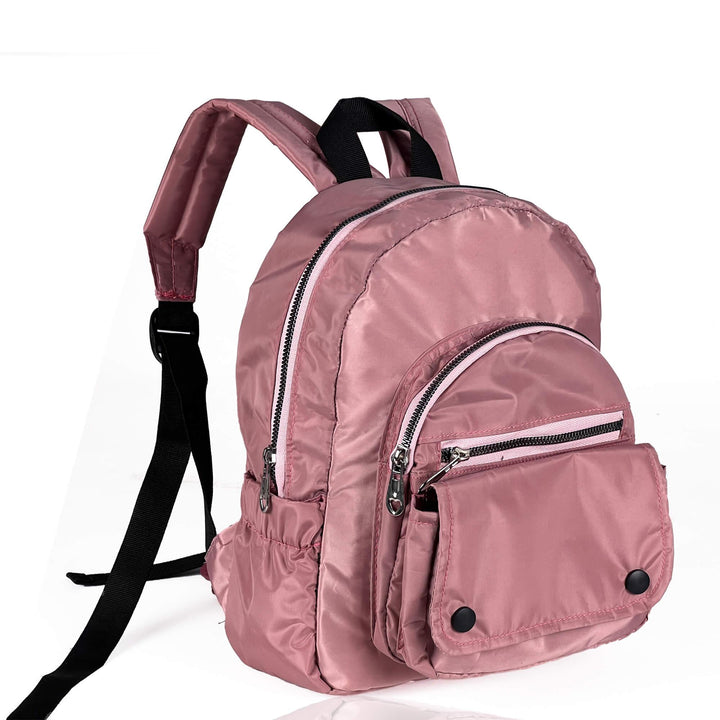 Mini Nylon Women backpack has additional features like multiple compartments and padded straps. Fashionpyramid