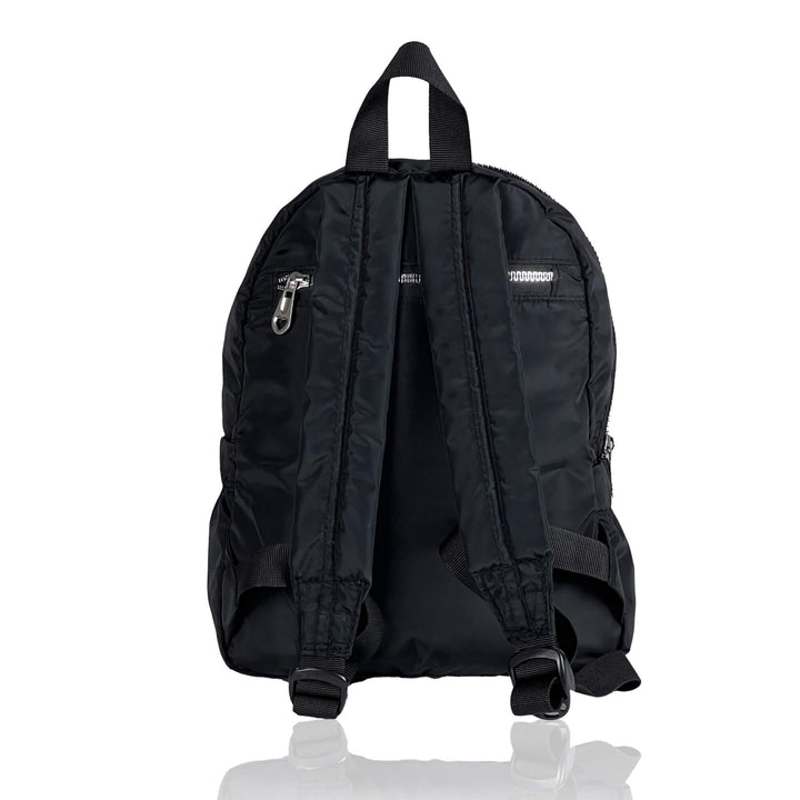 Mini Nylon Women Backpack Casual  Has Back pocket for mobile and important items. Fashionpyramid