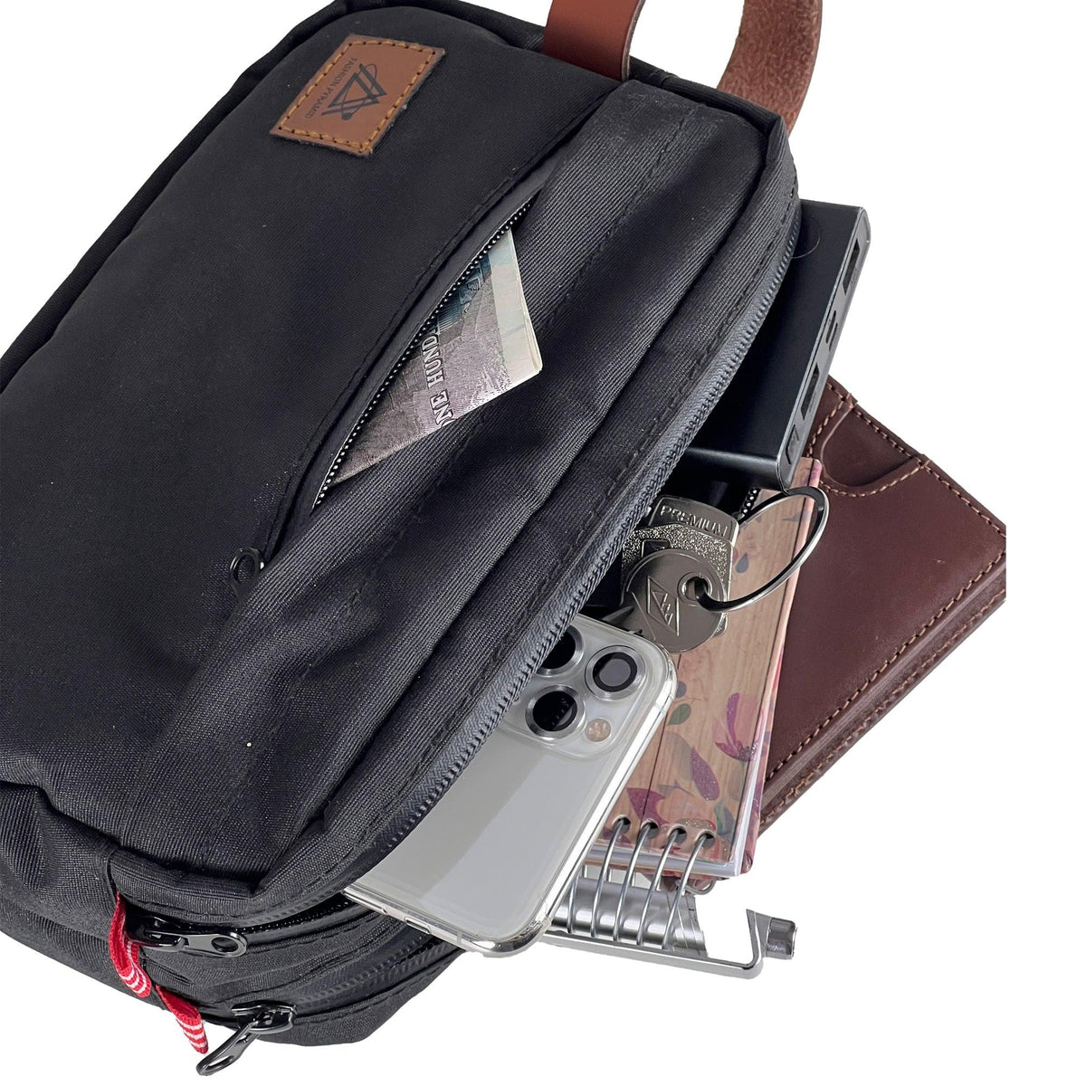 Handbag for men as a fashion accessory to complement their outfit and express their personal style. Fashionpyramid