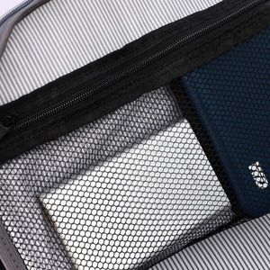 Mesh pocket for mobile and powerbank. Fashionpyramid