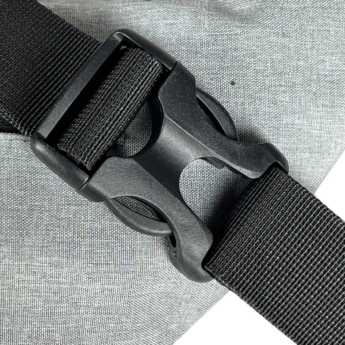 Secure waist bag with a lock for added protection of your valuables while on-the-go.