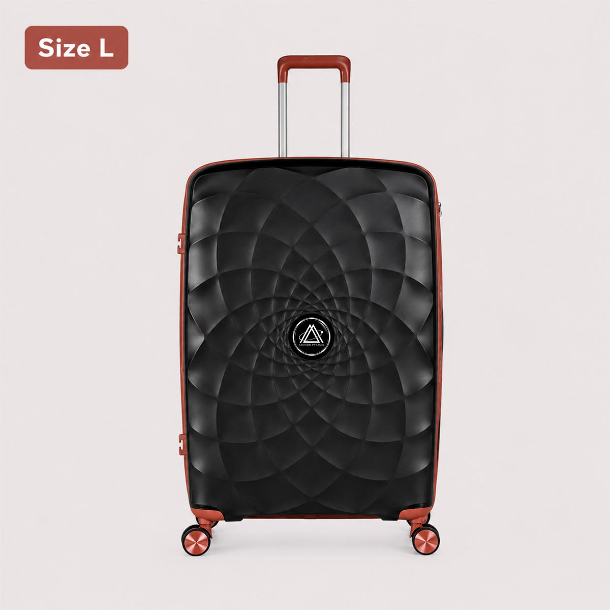 Air Trolley Black & Brown hardshell spinner suitcase - Large (28")
