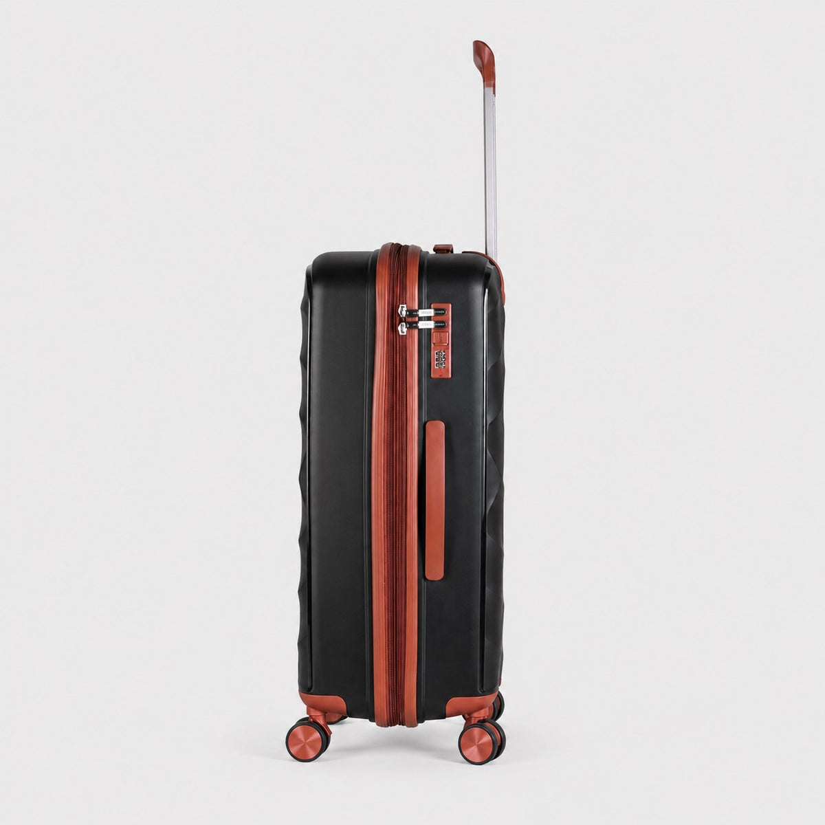 Air Trolley Black & Brown hardshell spinner suitcase - Medium (24")