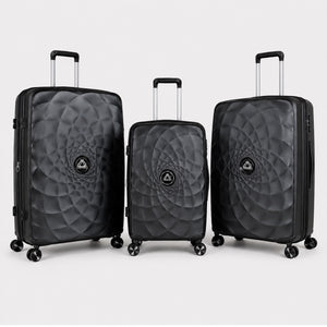 Air Trolley 3-piece hardshell luggage set in Black - 20 inch, 24 inch, 28 inch