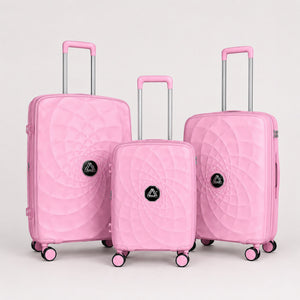 Air Trolley 3-piece hardshell luggage set in Pink - 20 inch, 24 inch, 28 inch