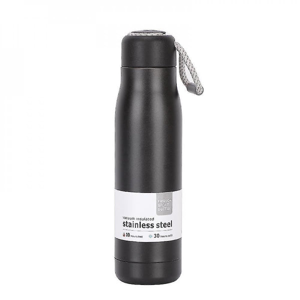 HEAT Healthy Stainless Steel Thermal Bottle – Stay Hydrated, Stay Healthy -Black