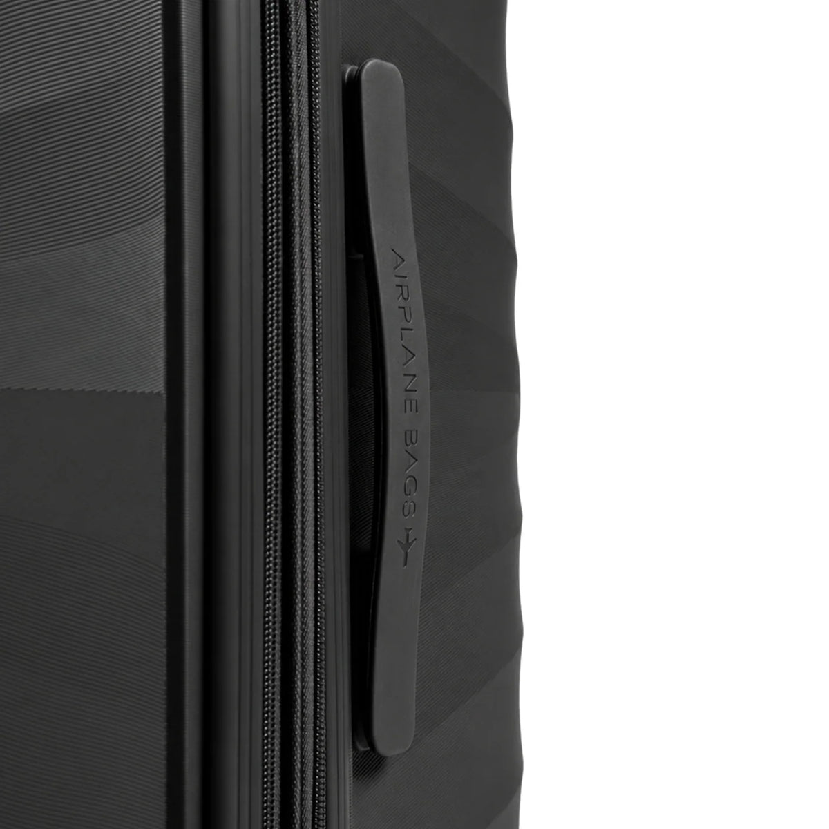 Fashion Pyramid Explore Trolley in grey – side carry handle close-up