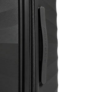 Fashion Pyramid Explore Trolley in grey – side carry handle close-up