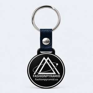 Brand side of the Safe Code medallion with the Fashion Pyramid logo and website