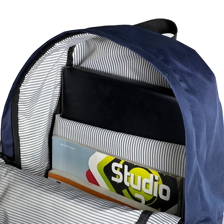  Pyramid Backpack has several compartments for storing different items such as laptops, books, water bottles, and other essentials. Fashionpyramid