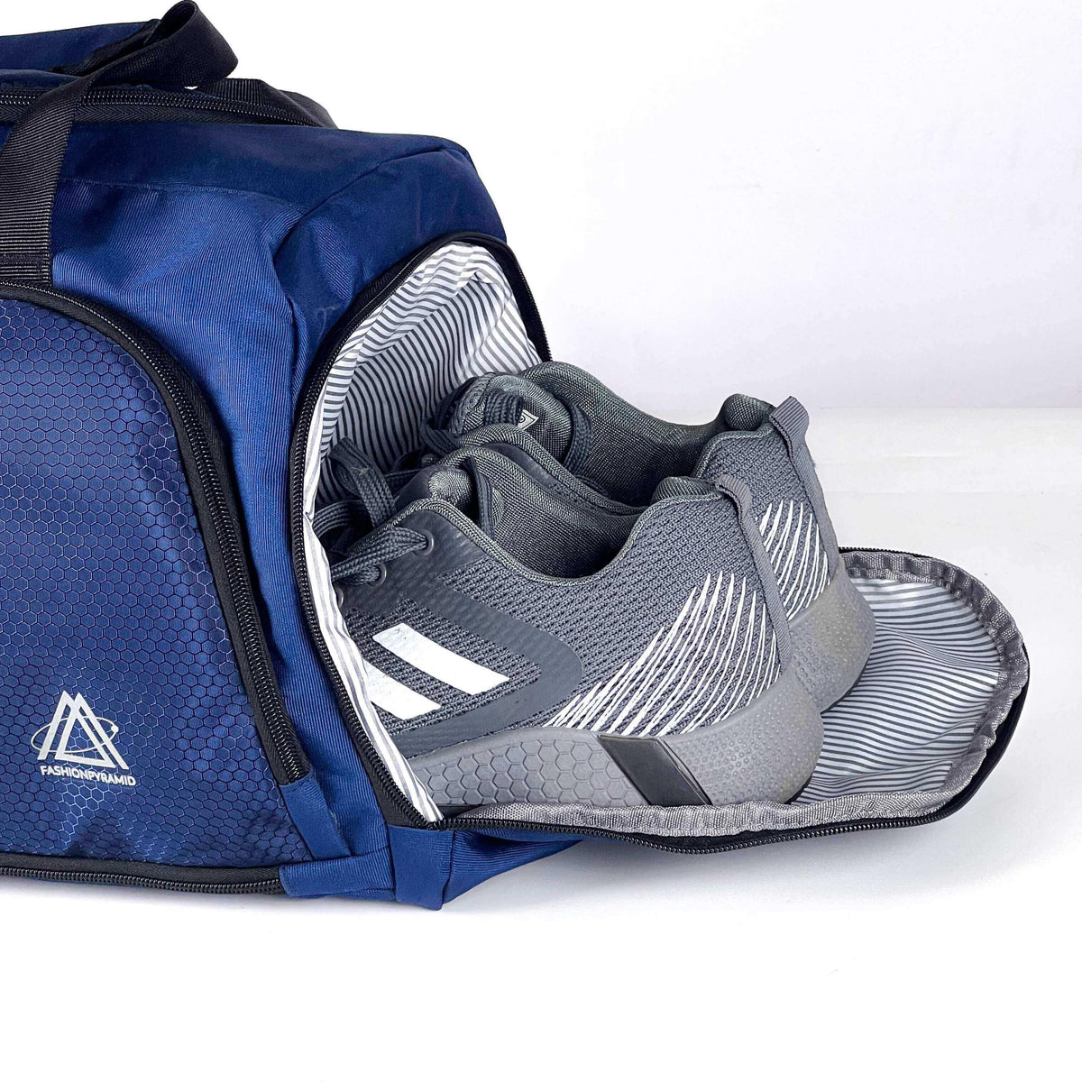 Beehive Gym and travil  Bag The Durable Crowdsource Designed Duffel Bag with 10 Optimal Compartments Including Water Resistant Pouch - navy - Fashionpyramid