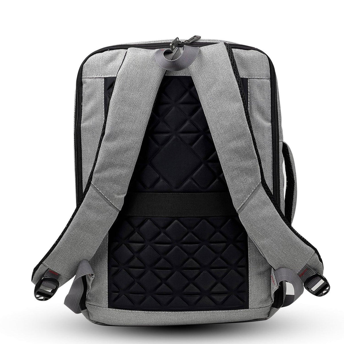 Shoulders are used to support the weight of the backpack.