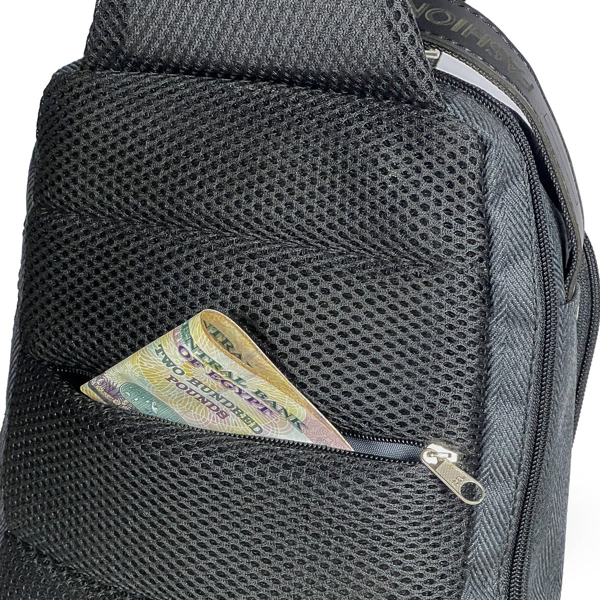 Crossbody has  back pocket for  things valuables. Fashionpyramid