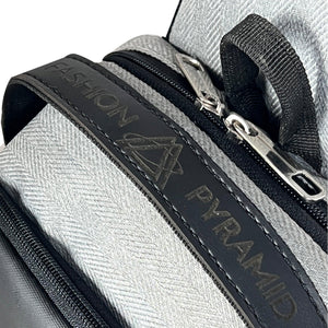 Crossbody has a leather hand to hold your bag easily. fashionpyramid