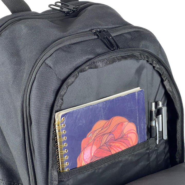  backpack takes your needs and keeps you comfortable and organized on the go.