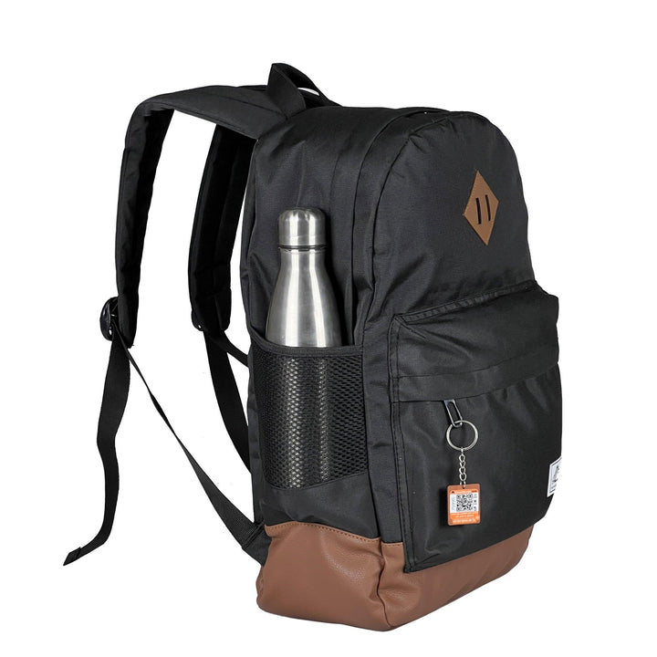 Backpack has back panel padded and breathable to reduce sweat and discomfort. Fashionpyramid