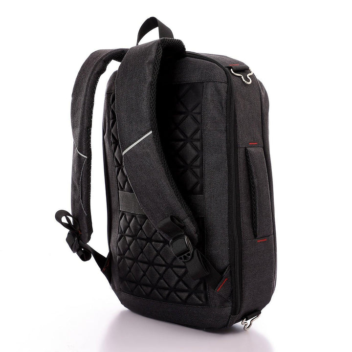Backpack has shoulder straps and a padded back panel for added comfort during long periods of use. Fashionpyramid