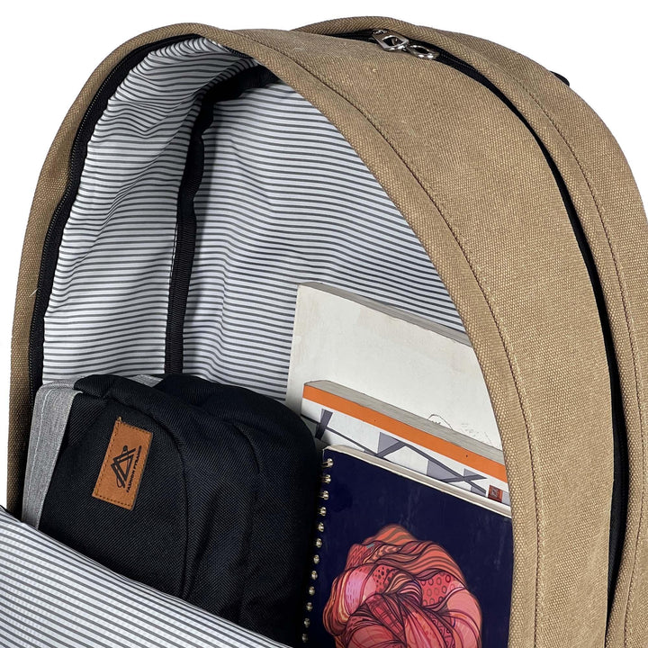 Backpack is comfortable to wear and fits all of the items you want to carry. Fashionpyramid