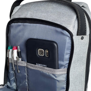 organize your things in one Crossbody. fashionpyramid