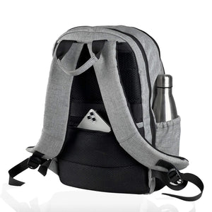 Back pocket for important belongings.