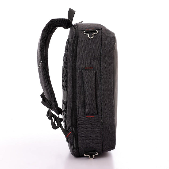 Anti-theft Business Backpack designed in a unique style with artistic touches. Fashionpyramid