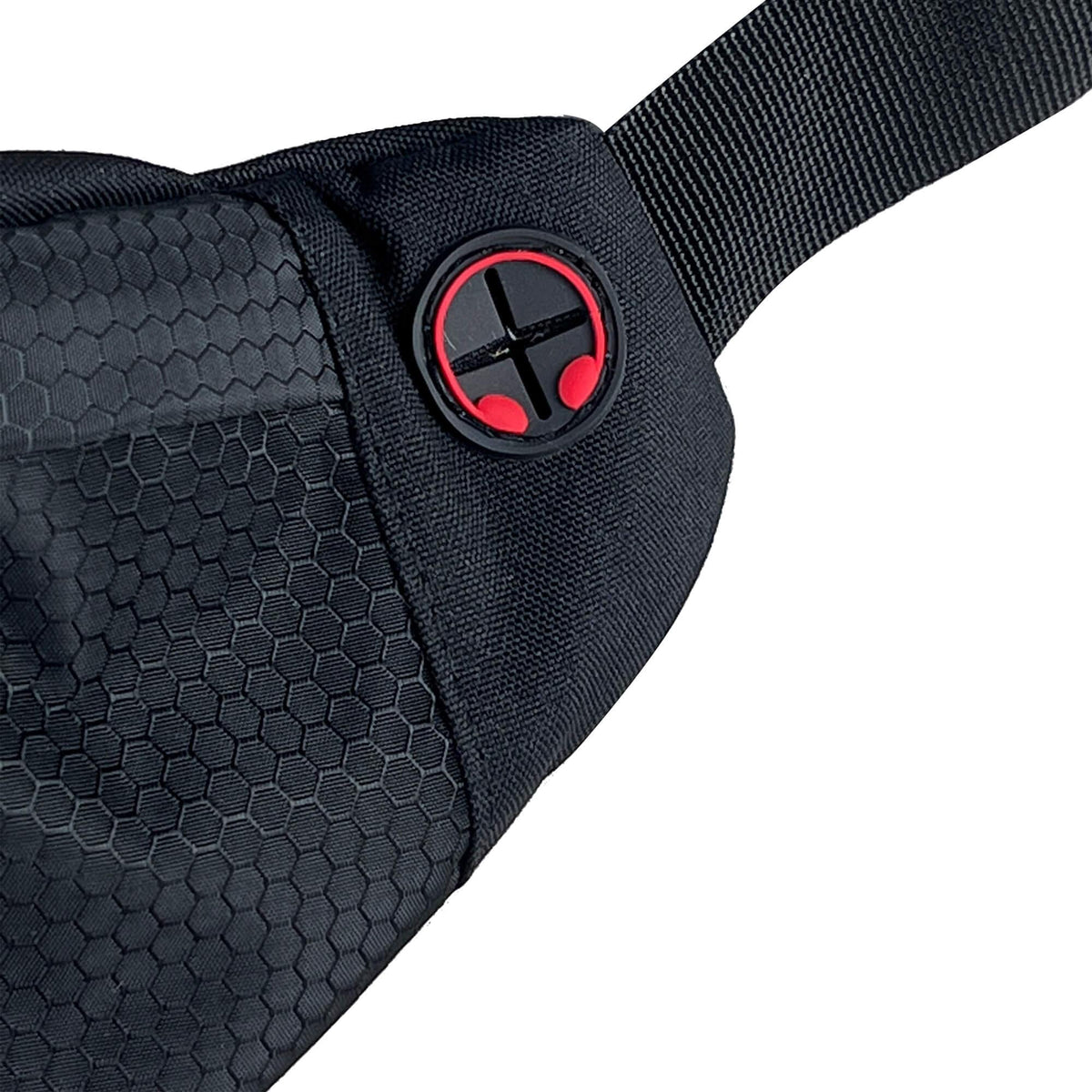  Beehive waist bag with distinctive bee nest raw material. Fashionpyramid