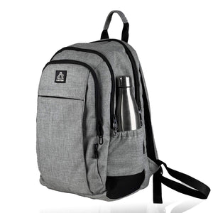 Backpack has special 2  pockets for water bottel.
