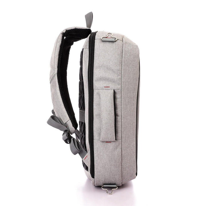 The backpack is made of a material that is difficult to cut.
